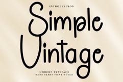 Simple Vintage Product Image 1