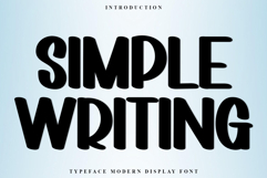 Simple Writing Product Image 1