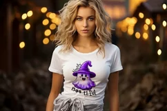 Cute Halloween Ghost Simply Boo-tiful PNG Product Image 3
