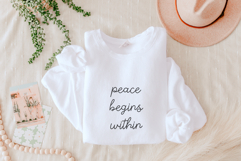 Simply Peaceful Thin Monoline Script Product Image 15