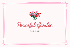 Simply Peaceful Thin Monoline Script Product Image 18