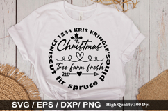 Since 1834 kris kringle s christmas - Christmas SVG Design Product Image 1
