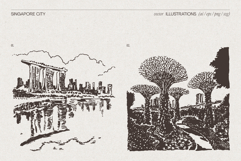Singapore City Sketches Product Image 3