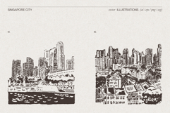 Singapore City Sketches Product Image 5
