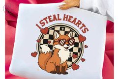 I Steal Hearts Valentines Day Sublimation Product Image 1