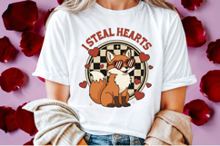 I Steal Hearts Valentines Day Sublimation Product Image 2