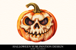 Halloween Pumpkin Clipart PNG | Spooky Season Png Product Image 1
