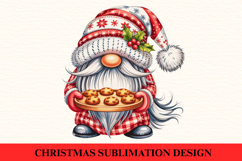 Christmas Gnome Clipart PNG | Merry Christmas Png Product Image 1