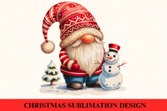 Christmas Gnome Clipart PNG | Merry Christmas Png Product Image 1