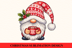 Christmas Gnome Clipart PNG | Merry Christmas Png Product Image 1
