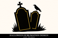 Halloween Gravestones Clipart PNG | Spooky Season Png Product Image 1