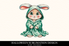 Halloween Bunny Clipart PNG | Spooky Season Png Product Image 1