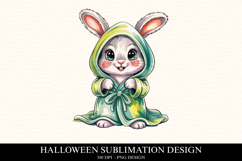 Halloween Bunny Clipart PNG | Spooky Season Png Product Image 1