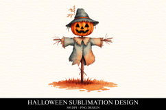 Halloween Scarecrow Clipart PNG | Spooky Season Png Product Image 1