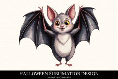 Halloween Bat Clipart PNG | Spooky Season Png Product Image 1