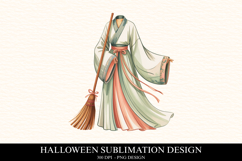 Halloween Dress Clipart PNG | Spooky Season Png Product Image 1
