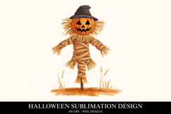 Halloween Scarecrow Clipart PNG | Spooky Season Png Product Image 1