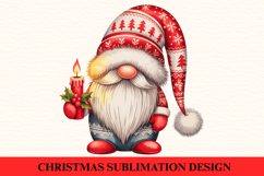 Christmas Gnome Clipart PNG | Merry Christmas Png Product Image 1