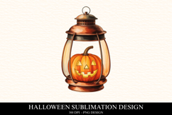 Halloween Lantern Clipart PNG | Spooky Season Png Product Image 1