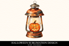 Halloween Lantern Clipart PNG | Spooky Season Png Product Image 1