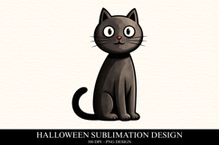 Halloween Cat Clipart PNG | Spooky Season Png Product Image 1