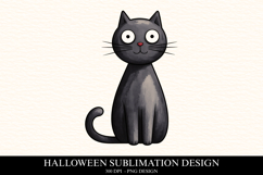 Halloween Cat Clipart PNG | Spooky Season Png Product Image 1