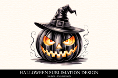 Halloween Pumpkin Clipart PNG | Spooky Season Png Product Image 1