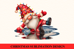 Christmas Gnome Clipart PNG | Merry Christmas Png Product Image 1