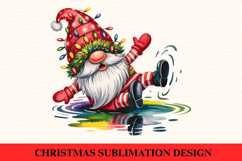 Christmas Gnome Clipart PNG | Merry Christmas Png Product Image 1