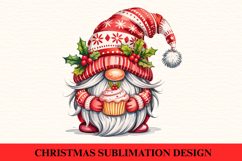 Christmas Gnome Clipart PNG | Merry Christmas Png Product Image 1