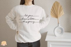 Minimalist Spring Sublimation Statement Product Image 5