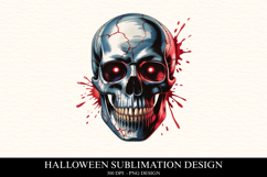 Halloween Skull Clipart PNG | Spooky Season Png Product Image 1