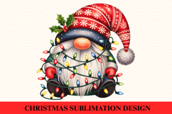 Christmas Gnome Clipart PNG | Merry Christmas Png Product Image 1