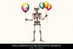 Halloween Skeleton Clipart PNG | Spooky Season Png Product Image 1