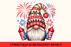 Christmas Gnome Clipart PNG | Merry Christmas Png Product Image 1