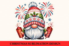 Christmas Gnome Clipart PNG | Merry Christmas Png Product Image 1