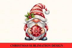 Christmas Gnome Clipart PNG | Merry Christmas Png Product Image 1