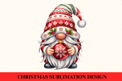 Christmas Gnome Clipart PNG | Merry Christmas Png Product Image 1