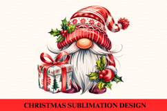 Christmas Gnome Clipart PNG | Merry Christmas Png Product Image 1