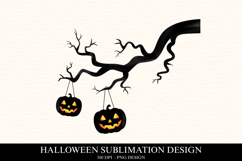 Halloween Pumpkin Tree Clipart PNG | Spooky Season Png Product Image 1