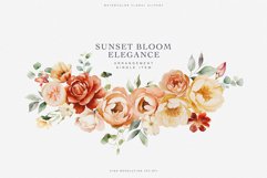 watercolor floral clipart collection Product Image 5