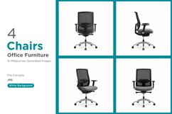 Ergonomic mesh office chairs offers comfort Set Product Image 1