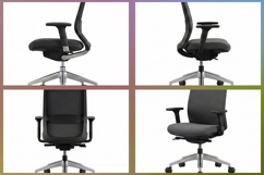 Discover ergonomic office chairs for healthy posture Set Product Image 2