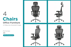 Ergonomic mesh office chair for ultimate comfort Set Product Image 1