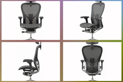 Ergonomic mesh office chair for ultimate comfort Set Product Image 2