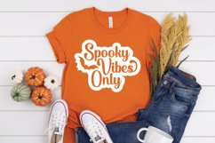 Spooky Vibes Only SVG File - Halloween SVG Cut File Product Image 4