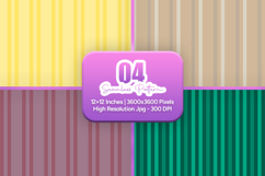 Elegant Stripe Seamless Digital Paper Bundle Product Image 1