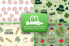 Lucky Teacher St Patrick Patterns Set Product Image 1