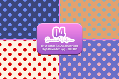 Bright Polka Dot Seamless Pattern Product Image 1
