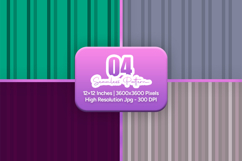 Deep Tone Stripe Seamless Digital Paper Bundle Product Image 1